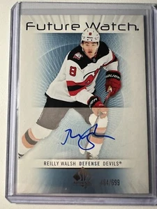 2022-23 SP Authentic Reilly Walsh Retro Future Watch Auto /699 #RFWA-RW - Picture 1 of 2