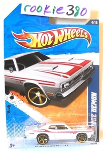 2011 Hot Wheels STREET BEAST #84 ∞ '71 DODGE DEMON ∞ WHITE VARIANT - Picture 1 of 1