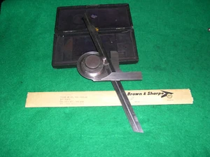 Brown + Sharpe #495 Universal Schrägwinkelmesser mit 12" Klinge - Bild 1 von 4