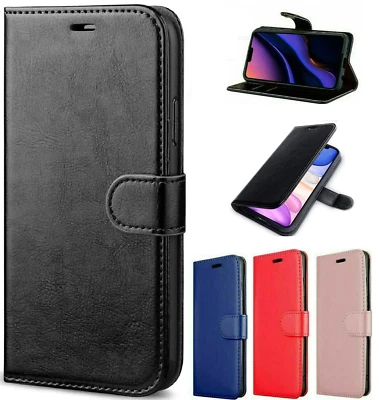 Case For iPhone 15 14 Pro Max 11 13 12 Mini 7 8Plus XR Leather Flip Wallet Cover - Image 1 of 4