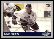 1995-96 Seattle Thunderbirds Team Issue Kevin Popp Seattle Thunderbirds