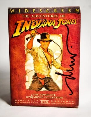 Drew Struzan Signed: The Adventures of Indiana Jones - 4 DVD Collection - Image 1 of 4