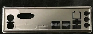 OEM I/O Shield For GIGABYTE B450M GAMING Motherboard Backplate IO - Bild 1 von 1