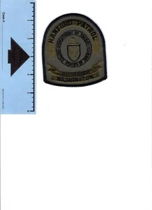 HANFORD PATROL WASHINGTON STATE DOE POLICE GEDÄMPFTER AUFNÄHER - Bild 1 von 1