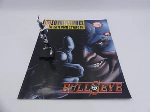 Marvel The Classic Figure Collection Bullseye #49 Greek Comic Book 4" Eaglemoss - Picture 1 of 9