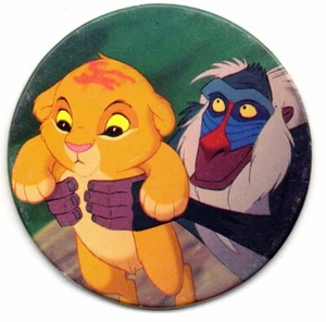 EL REY LEON #5 CAPS EL REY LEÓN DE DISNEY TAZO DE CARTON 1995 PANINI - Imagen 1 de 2