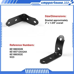 Glove Box Hinge Bracket Repair Kit 8E1880302E for A4 S4 RS4 B6 B7 8E 2002-2008 - Picture 1 of 6