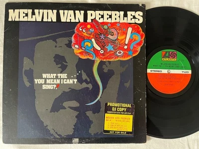 Melvin Van Peebles – What The LP (VG++/VG+) [1st US Press, Promo] ATLANTIC Foto 1 de 2