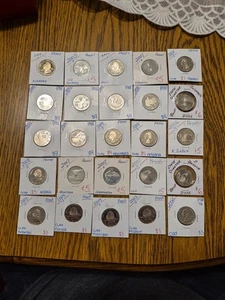 Lot Of 25 UNC 2002-09 State PROOF STRUCK Quarters - Picture 1 of 5