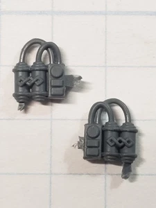 Warhammer 40k Brocas Caballero Gris Terminator Boticario Paquetes Médicos Ungüentos Chems - Imagen 1 de 5