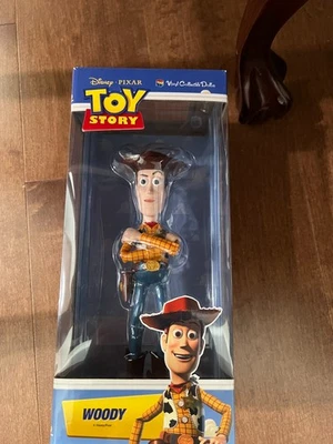 DISNEY TOY STORY "WOODY" VINYL COLLECTIBLE DOLL BY MEDICOM TOY CO - NEW IN BOX - Image 1 of 4