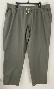 Pantalón de sarga diario Pact para mujer talla 3XL verde salvia algodón orgánico elástico - Imagen 1 de 11