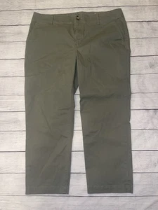 Pantalone donna 12P Loft The Slim verde cropped - Foto 1 di 3