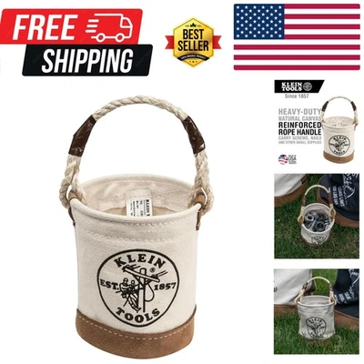 Cubo utilitario ligero con base de cuero - Perfecto para sujetadores y más Foto 1 de 4