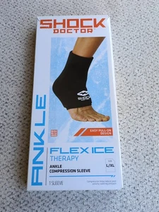 Shock Doctor Recovery Flex Ice Therapy Knöchel Kompressionsmanschette, Größe L/XL - Bild 1 von 2
