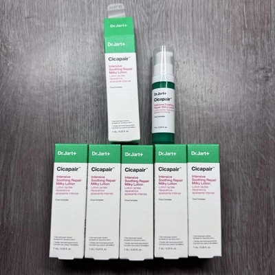 Lot of 6 Dr.Jart+ Cicapair Intensive Soothing Repair Milky Lotion 7ml Each - Image 1 of 4