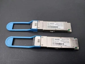 Source☆ Module émetteur-récepteur Photonics SPQ-CE-LR-CDFB 100GBASE-LR4 10 km QSFP28 ~ 2 pièces - Photo 1/6