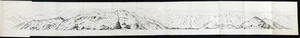 Hockar Ybbstaler Alpen Panorama Austria Joseph Berger Disegno 1862 - Foto 1 di 7