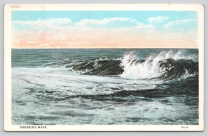 Postkarte Brechende Wellen Raue Meeresoberflächen Ozeanographie Weißer Rand - Bild 1 von 2