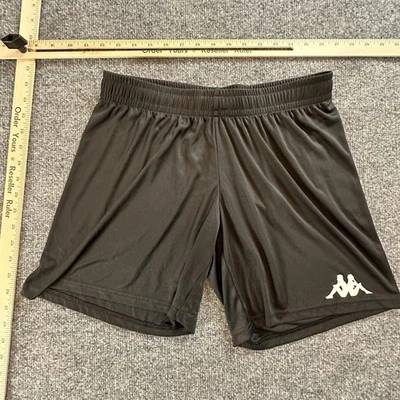 Kappa Men's Black Athletic Shorts - Size Small 1-51 Foto 1 de 4