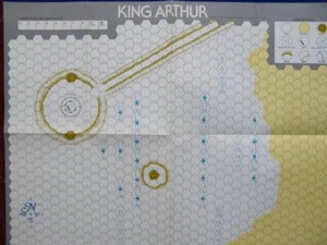King Arthur The Battle for Stonehenge 536 - solo mapa - en muy buen estado - Imagen 1 de 1