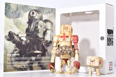 WWR World War Robot MK2 Nurse Bertie WWPRO04 ThreeA Action Figure Boxed Set a643 Cover