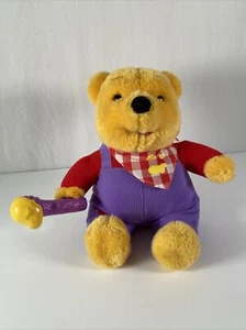 Winnie The Pooh Disney Mattel 1999 Interactive Plush Talk Wiggle Fisher Price - Picture 1 of 5