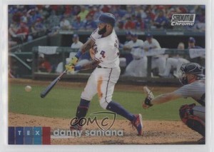 2020 Topps Stadium Club Chrome Refractor Danny Santana #350