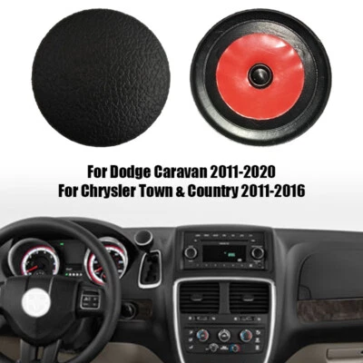 Tampa de botão de câmbio preta para Chrysler Town & Country 2011-2016 - Imagem 1 de 4