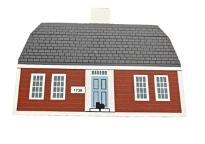 McKINSTRY HOUSE ELELLINGTON, CONNECTICUT CAT'S MAOW FIRMADO 1994 - Imagen 1 de 2