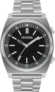 Nixon BRIGADE BLACK 40mm Watch A117-2474 Black SS Bracelet - Picture 1 of 4