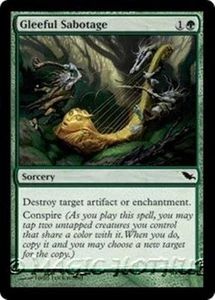 MTG - GLEEFUL SABOTAGE - Shadowmoor (C) - Picture 1 of 1