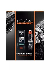 LOreal Paris Men Expert Carbon Protect Duo Gift Set for Him - BNIB - Picture 1 of 2