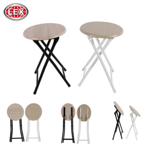 4er Set Küchenhocker Klapphocker Bistrohocker Rundhocker Bistrostuhl Eiche Buche - Bild 1 von 13