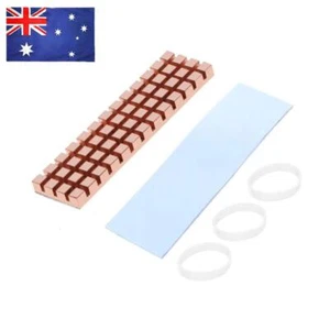 PC Notebook SSD Heat Sink for M.2 2280 PCI-E NVME with Thermal Pad Heatsink Kit - Photo 1/26