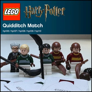 GENUINE LEGO Harry Potter Minifigures Quidditch Match hp106 107 108 109 110 4737 - Picture 1 of 7