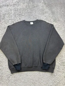 Sudadera De Colección Cheetah Mervyns Adulto XL En Blanco Negro Polar Cuello Redondo Pullover EE. UU. - Imagen 1 de 8