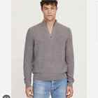 Naked Cashmere Half Zip Sweater Size XXL