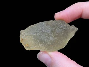 VIDRIO DEL DESIERTO LIBIO, cristal crudo - raro, grado 2A, 21,1 g - piedras curativas, 47222 - Imagen 1 de 5