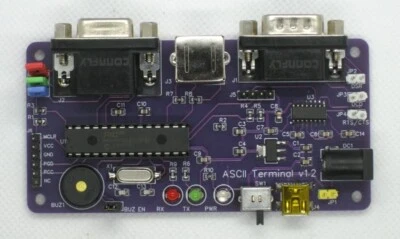 Legacy Pixels ASCII VT 100 compatibile emulatore terminale seriale RS232 - Immagine 1 di 4