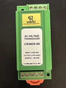 CR Magnetics CR4820-50 Trasduttore di tensione CA RMS medio, ingresso 0-50 VAC - Foto 1 di 7