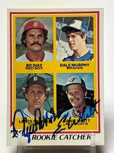LANCE PARRISH & ERNIE WHITT 1978 ROOKIE DETROIT TIGERS AUTOGRAPHED - Picture 1 of 2