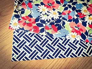 139.-140. VB Summer Cottage 100% Cotton Fabric. Price per 1/2 metre - Picture 1 of 5