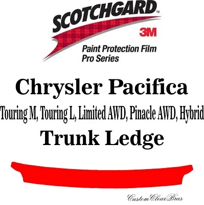 3M Scotchgard Paint Protection Film Pro Series 2021 2022 2023 克莱斯勒 Pacifica — 第 1/3 张图片