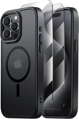 PIXFAB MagSafe Hülle für Apple iPhone 16E 15 14 Pro Max Plus Stoßfest Magnet Cover