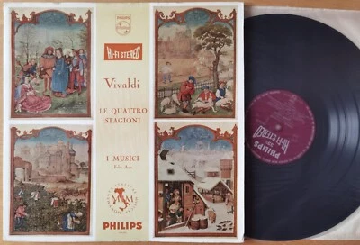 PHILIPS HI-FI STEREO AYO / I MUSICI - VIVALDI THE FOUR SEASONS LP 835 030 AY ED1 - Image 1 of 3