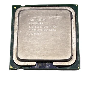 Intel Pentium 4 516 SL8J9 2.93GHz/1MB/533FSB Base/Socket LGA775 Prescott CPU - Picture 1 of 4