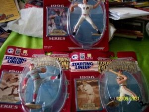 1996 Starting Line Cooperstown Lot of 3 Ashburn, Carlton, Roberts, Mint on Card - Picture 1 of 4