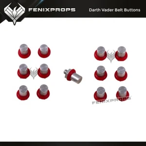 Darth Vader ANH Belt Box Buttons Set with Washers - Picture 1 of 7