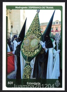 ESPERANZA DE TRIANA #501 MADRUGADA ESTAMPA HOLY CARDS SEMANA SANTA 2024 SEVILLA - Imagen 1 de 2